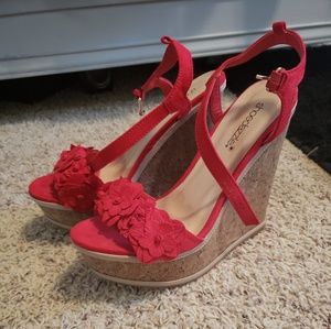 Shoe dazzle wedges